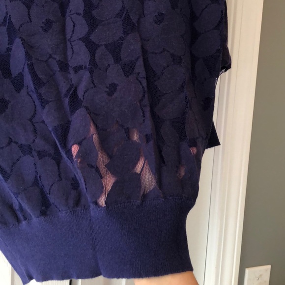 American eagle Blue 3 quarter length shirt - Picture 3 of 4